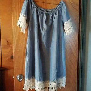 Mlle Gabrielle Size Large Spring Dress